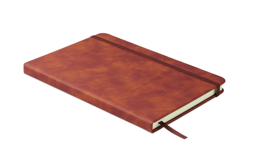 Logotrade promotional item image of: A5 smokey PU notebook
